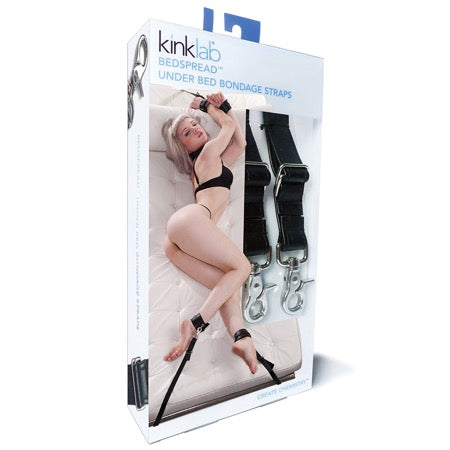 Kinklab Bound-O-Round Under Bed Bondage Straps - Not Very Vanilla