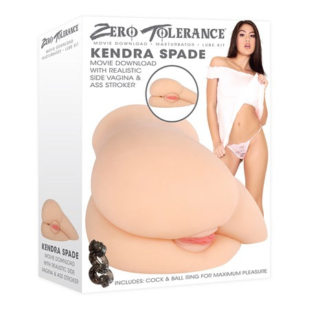 Zero Tolerance Kendra Spade Realistic Sideways Dual Entry Stroker With Movie Download - Not Very Vanilla