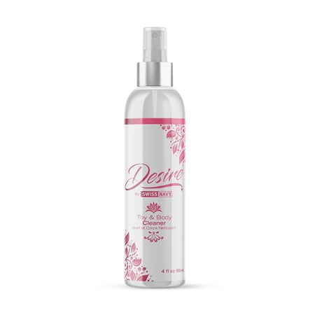 Swiss Navy Desire Toy & Body Cleaner 4 oz. - Not Very Vanilla