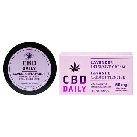 CBD Daily Lavender Triple Strength Intensive Cream 1.7 oz. - Not Very Vanilla