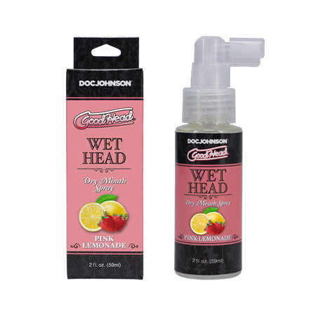 GoodHead Juicy Head Dry Mouth Spray Pink Lemonade 2 fl. oz. - Not Very Vanilla