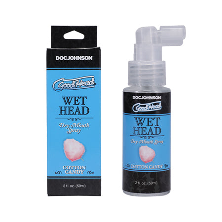 GoodHead Juicy Head Dry Mouth Spray Cotton Candy 2 fl. oz. - Not Very Vanilla