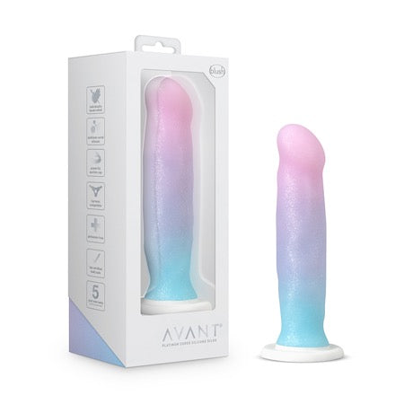 Avant D17 Lucky 8 in. Silicone Dildo with Suction Cup - Not Very Vanilla