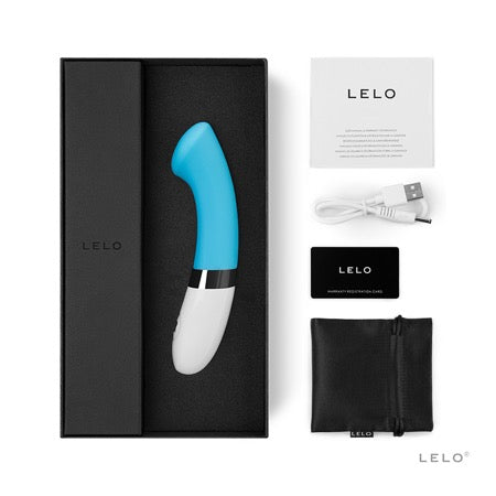 LELO GIGI 2 Rechargeable G-Spot Vibrator Turquoise Blue - Not Very Vanilla