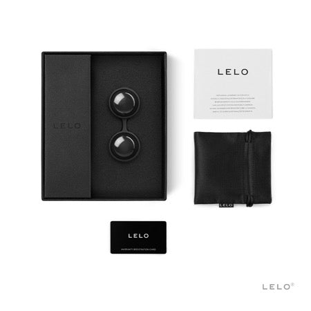 LELO BEADS Noir Kegel Balls Set Black - Not Very Vanilla