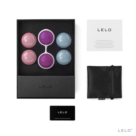 LELO BEADS Plus Kegel Balls Set Blue/Pink/Purple - Not Very Vanilla