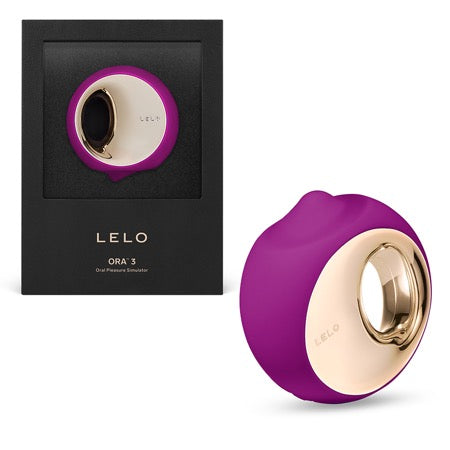 LELO ORA 3 Rechargeable Clitoral Stimulator Deep Rose - Not Very Vanilla