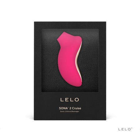 LELO SONA 2 Cruise Rechargeable Clitoral Stimulator Cerise - Not Very Vanilla