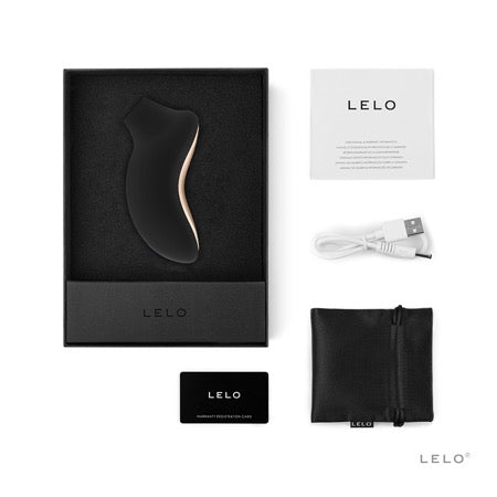 LELO SONA 2 Rechargeable Clitoral Stimulator Black - Not Very Vanilla