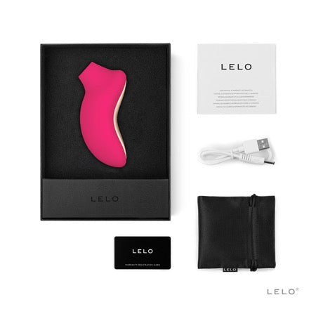 LELO SONA 2 Rechargeable Clitoral Stimulator Cerise - Not Very Vanilla