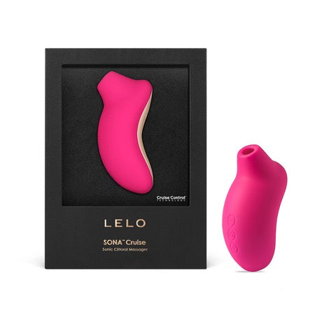 LELO SONA Cruise Rechargeable Clitoral Stimulator Cerise - Not Very Vanilla