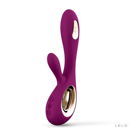 LELO SORAYA WAVE Rechargeable Rabbit Vibrator Deep Rose - Not Very Vanilla