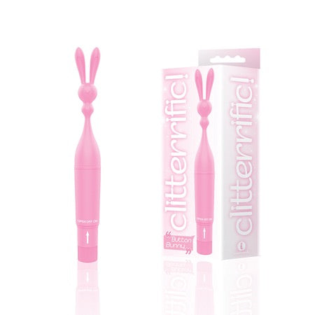 The 9's Clitterific! Button Bunny Clitoral Stimulator - Not Very Vanilla