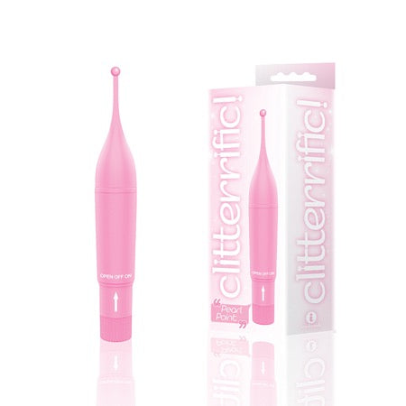 The 9's Clitterific! Pearl Point Clitoral Stimulator - Not Very Vanilla