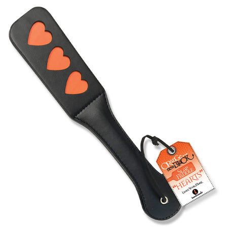 The 9's Orange Is The New Black Slap Paddle Hearts - Not Very Vanilla