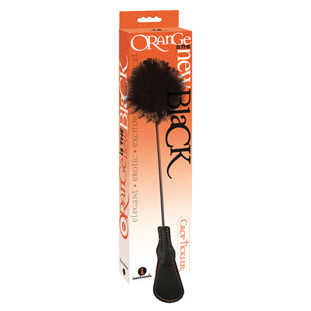 The 9's Orange Is The New Black Riding Crop & Tickler - Not Very Vanilla