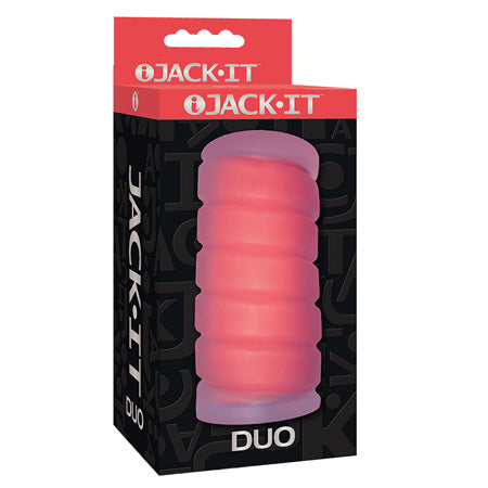 Jack-It Duo Stroker Cherry - Not Very Vanilla