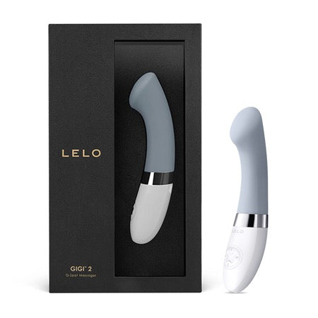 LELO GIGI 2 Rechargeable G-Spot Vibrator Cool Gray - Not Very Vanilla