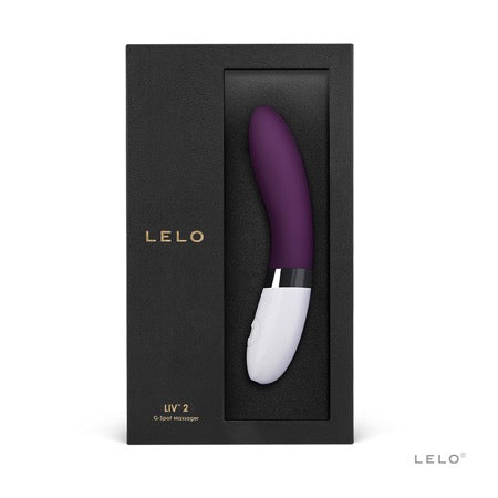 LELO LIV 2 Rechargeable G-Spot Vibrator Plum - Not Very Vanilla