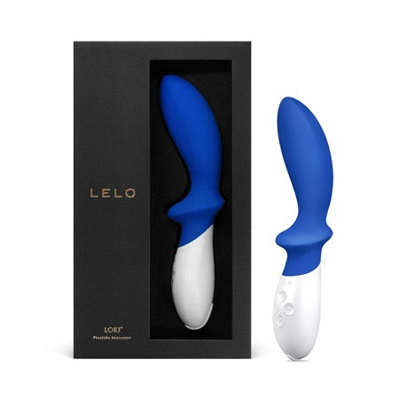 LELO LOKI Rechargeable Prostate Vibrator Federal Blue - Not Very Vanilla