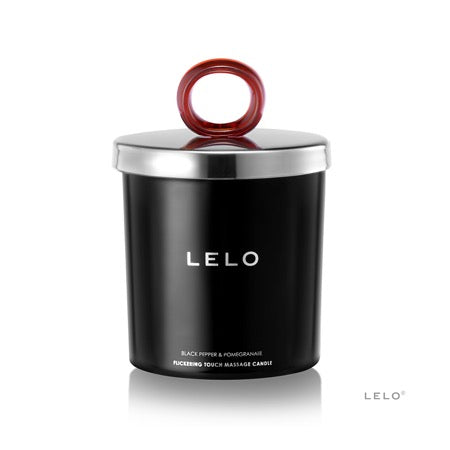 LELO Massage Candle - Black Pepper & Pomegranate Scent - Not Very Vanilla