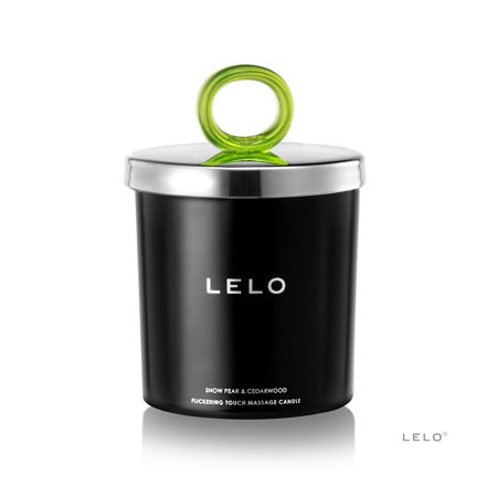 LELO Massage Candle - Snow Pear & Cedarwood Scent - Not Very Vanilla