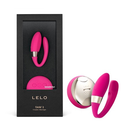 LELO TIANI 2 Rechargeable Dual Stimulation Couples Vibrator with Remote Cerise - Not Very Vanilla