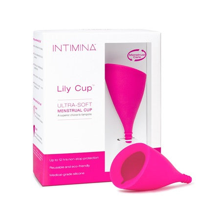 INTIMINA Lily Cup Ultra-Soft Menstrual Cup Size B - Not Very Vanilla