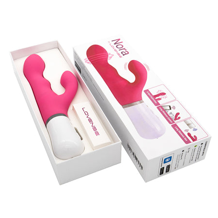 Lovense Nora Bluetooth Remote-Controlled Long-Distance Rabbit Vibrator - Not Very Vanilla