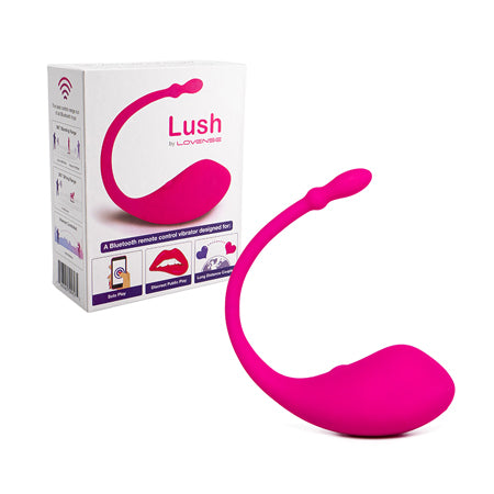 Lovense Lush Bluetooth Remote-Controlled Egg Vibrator - Not Very Vanilla