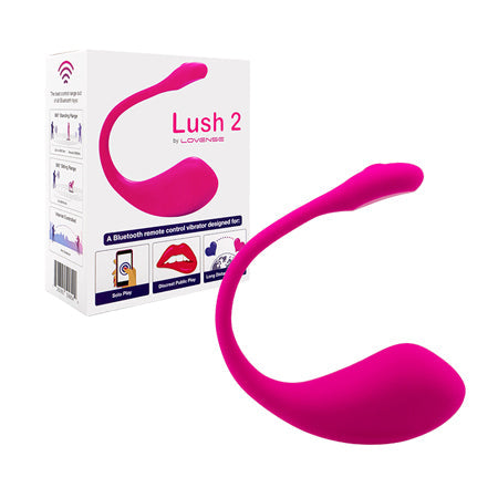 Lovense Lush 2 Bluetooth Remote-Controlled Egg Vibrator - Not Very Vanilla