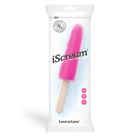 Love to Love iSCREAM Silicone Popsicle Dildo Rose - Not Very Vanilla