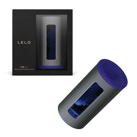 LELO F1S V2 Masturbator Gunmetal/Midnight Blue - Not Very Vanilla