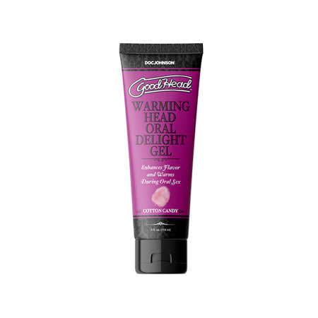 GoodHead Warming Head Oral Delight Gel Cotton Candy 4 oz. Bulk - Not Very Vanilla