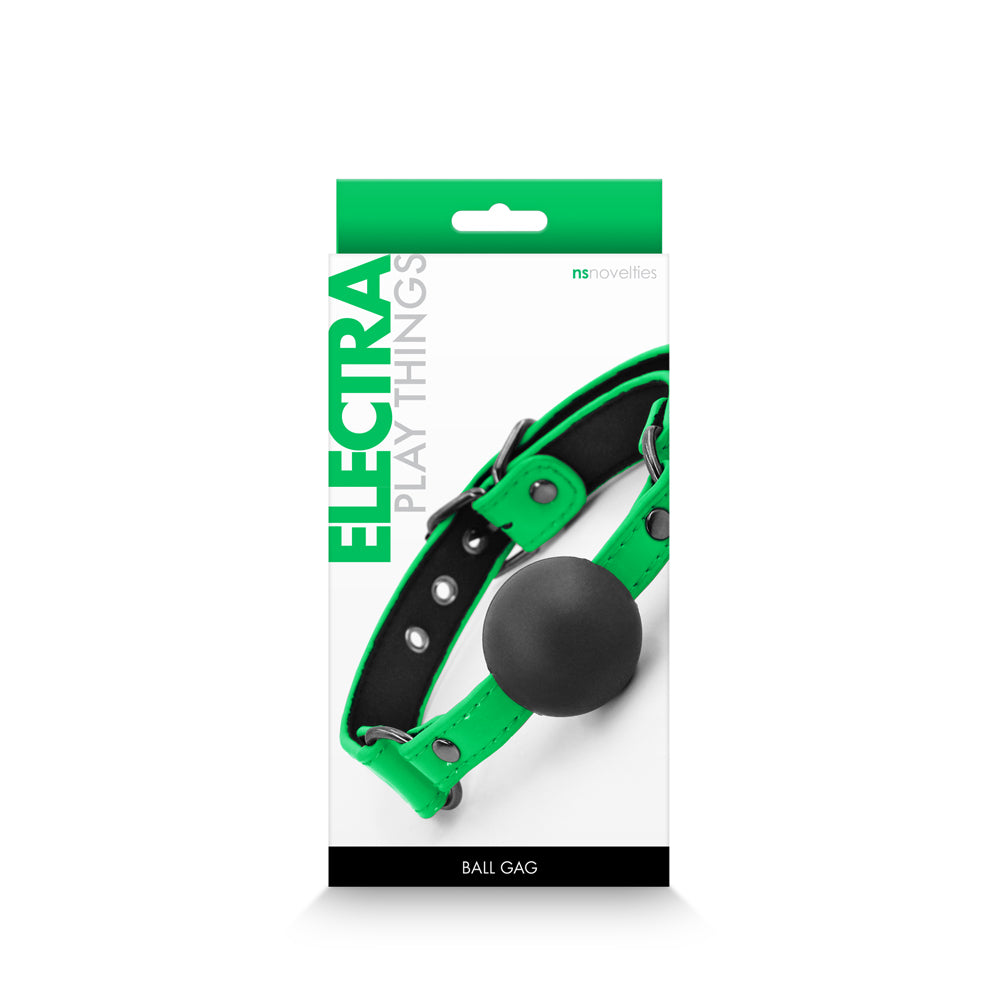 Electra Ball Gag Green