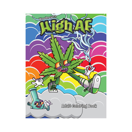 High AF Coloring Book - Not Very Vanilla