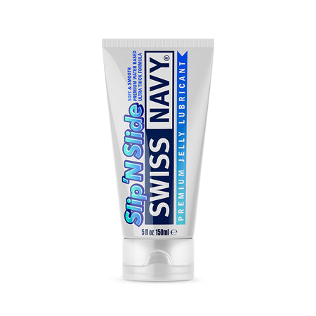 Swiss Navy Slip 'N Slide Premium Jelly Lubricant 5 oz. - Not Very Vanilla