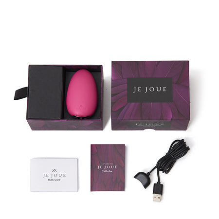 Je Joue Mimi Soft Rechargeable Silicone Clitoral Vibrator Fuchsia - Not Very Vanilla