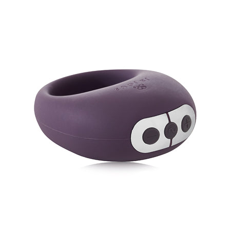 Je Joue Mio Rechargeable Vibrating Silicone Cock Ring Purple - Not Very Vanilla