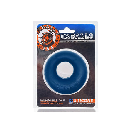 OxBalls Bigger Ox Thick Cockring Silicone TPR Space Blue Ice - Not Very Vanilla