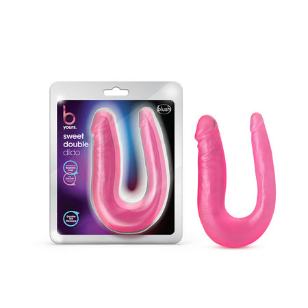 Blush B Yours Sweet Double Dildo 12.5 in. Pink - Not Very Vanilla