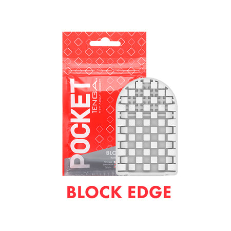 Tenga Pocket Masturbator Sleeve Block Edge - Not Very Vanilla