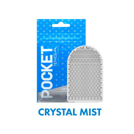 Tenga Pocket Maturbastor Sleeve Crystal Mist - Not Very Vanilla