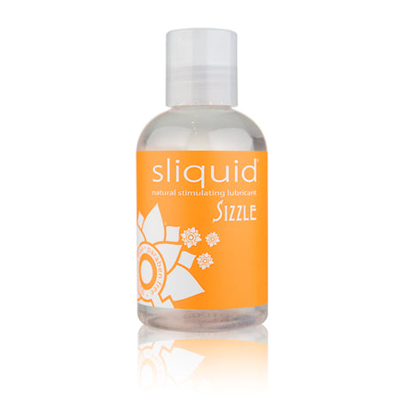 Sliquid Naturals Sizzle Warming 8.5 oz . - Not Very Vanilla