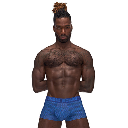 Male Power Sexagon Mini Short Royal S - Not Very Vanilla