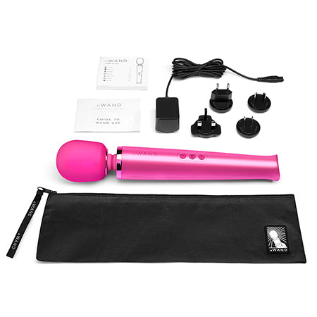 Le Wand Rechargeable Vibrating Massager Magenta - Not Very Vanilla