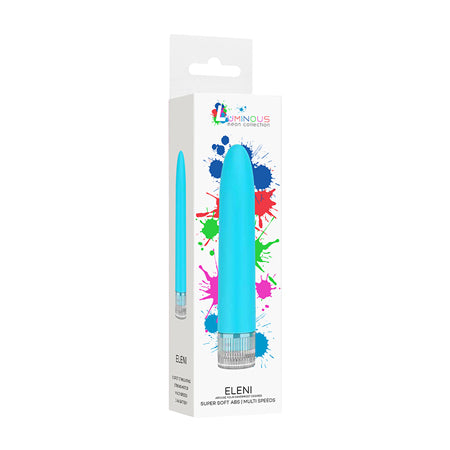 Luminous Eleni 10-Speed Slimline Vibrator Turquoise - Not Very Vanilla