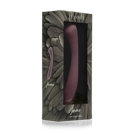 Je Joue Juno Rechargeable Silicone G-Spot Vibrator Purple - Not Very Vanilla