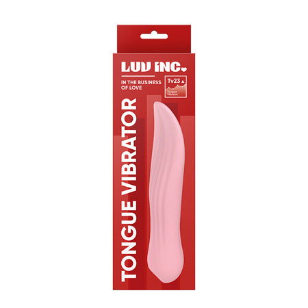 Luv Inc Tv23 Tongue Vibrator Rechargeable Silicone Pink - Not Very Vanilla