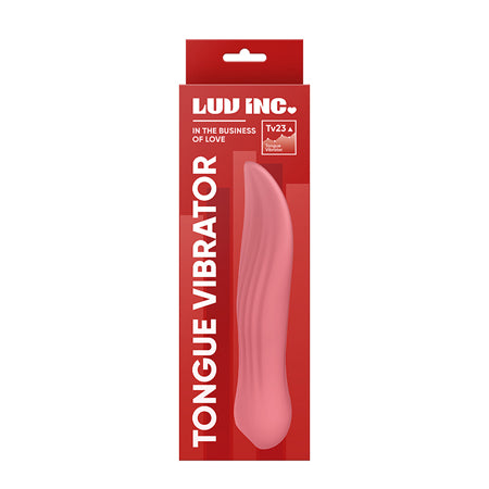 Luv Inc Tv23 Tongue Vibrator Rechargeable Silicone Coral - Not Very Vanilla